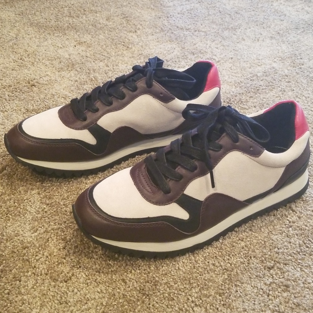 Coach Leather/Suede Trainers